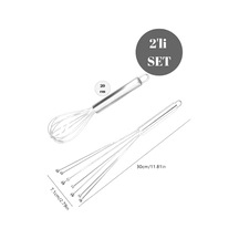 2'li Çırpıcı Set Paslanmaz Çelik Bilyeli & Standart Çırpıcı Set Paslanmaz Çelik Diğer