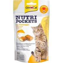 Gimcat Nutripockets Peynirli ve Taurinli Kedi Ödülü 60 G