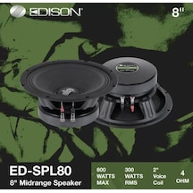 Edison Ed-spl80 20cm 300 Rms Midrange