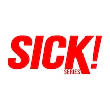 Sick Series Araba Sticker 17x17 Cm Kırmızı