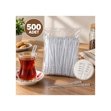 Plastik Karıştırıcı 500 Adet Tek Kullanımlık İçecek Karıştırma Çubuğu - 920693996