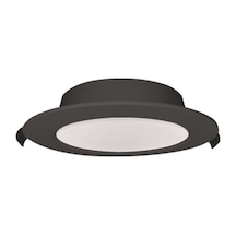 Ct-5650 Zümrüt Panel Led 10w 3200k Sarı Işık Siyah Kasa 11,7 Cm Dış Çap / 9 Cm Kesim Çapı / 2 Cm Derinlik