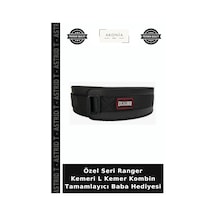 Astrid T Özel Seri Ranger Kemeri L Kemer Kombin Tamamlayıcı Baba Hediyesi Diğer