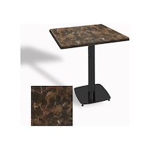 Tokyo Kare Masa Esb 80x80 Cm - Werzalit, Wermodin Ve Allzalit Tabla - Karacabey Mermer Çok Renkli