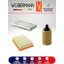 Wöbermann Opel Corsa C 1.3 Cdti Filtre Bakım Seti 3K Wöbermann Opel Corsa C 1.3 Cdti Filtre Bakım Seti 3K