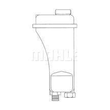 BEHR MAHLE CRT51000S (8MA376705-401) Yedek Su Deposu (140X300x85) E36 E39 M50 B20 (206S1) (Yn:Crt51000s) 17111723520 8MA376705401 (WF567934)