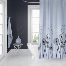 Zethome Jackline Banyo Duş Perdesi 2200 Tek Kanat 1x240X200 Gri