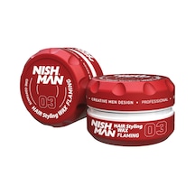 Nishman No.03 Flaming Saç Şekillendirici Wax 150 ML