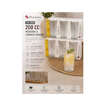 42138 İstanbul Meşrubat Limonata Bardağı 200 Cc 6 Lı Sarı