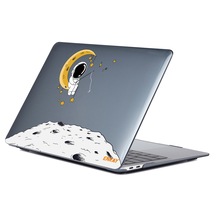 Macbook Air 13"Desenli Tasarım Koruyucu Laptop Kılıfı Astronot No.3