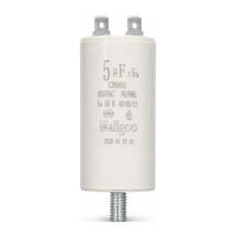 5 Μf Kapasitör 450 Vac Beyaz