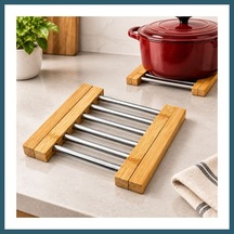 Bezos Ayarlanabilir Metal Nihale Bambu Ayaklı 21-34 Cm Ob Çok Renkli
