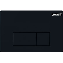 Creavit Arc Mat Siyah Boyalı Kumanda Paneli GP8002.01 Mat Siyah