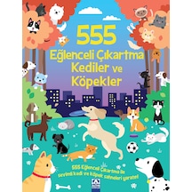 555 Eğlenceli Çıkartma / Kediler Ve Köpekler