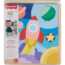 Hxy42 Fisher-price Ahşap Uzay Yapboz
