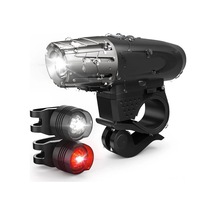 Youmex Usb Şarjlı Bisiklet Işık Seti - Ön Arka Işık Ve Zil, Ipx4 Su Geçirmez, 4+6 Mod, 360 Derece Döner, Ultra Parlak, Hafif Turuncu