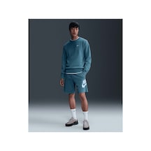 Nike Erkekler İçin Fransız Terry Mezun Şortları Mavi
