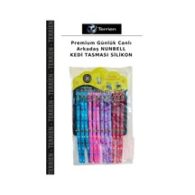 Premium Günlük Canlı Arkadaş Nunbell Kedi Tasması Silikon