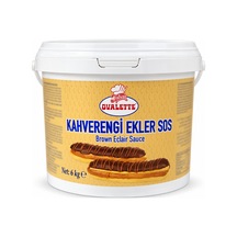 Ovalette Kahverengi Ekler Sosu 6 Kg