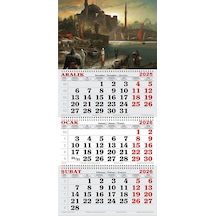 2026 Yılı Gemici Takvimi-constantinople İstanbul
