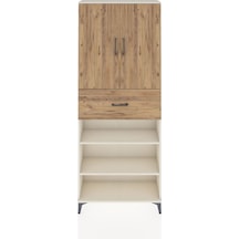 Arges Dolap 5 Raflı Tek Çekmeceli 2 Kapaklı 88x30x221 Aytaşı-çam Aytaşı Arges Dolap 5 Raflı Tek Çekmeceli 2 Kapaklı 88x30x221 Aytaşı-çam Aytaşı