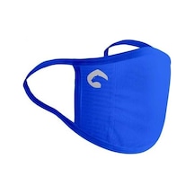 Kulaktan Askılı Yıkanabilir Dikişsiz Bez Maske Nebula Mavi S/m