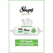 Şeylişeyler - Sleepy Çam Ferahlığı Yüzey Temizlik Havlusu 100 Yaprak 5 Paket beyaz