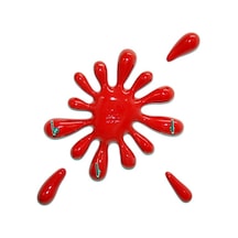Antartidee Leke Tasarımlı Askılık / Stain Hanger Kırmızı