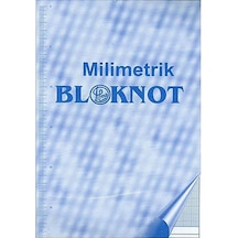 Dilman Milimetrik Blok A4 Mavi N11.141