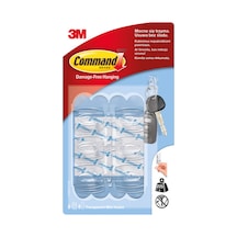 Command 17006clr-cee Mini Boy Şeffaf Askı