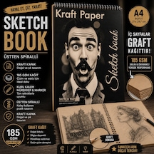 Çizim Defteri Sketchbook Kraftbook,eskiz Kraft