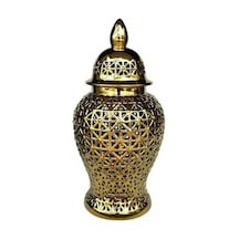 Delikli Desen Gold Büyük Küp 40x40x86 Cm