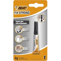 Bıc Fix Strong Süper Güçlü Yapıştırıcısı 3 Gr 1'li Blister