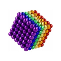 Sihirli Manyetik Toplar Dyum Mıknatıs Küp Bilye 216 Adet Cube Küp