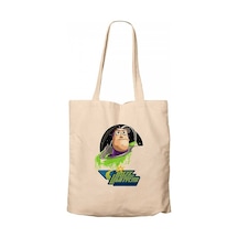 Buz Lightyear Krem Kanvas Bez Çanta Krem