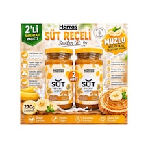 Glutensiz Muzlu Süt Reçeli 2x270 G