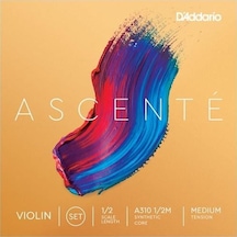 D'addario A310 1/2m Ascente Keman Tel Seti 1/2 Sentetik Çekirdekli Sıcak Tonlar Nem Değişimlerine Direnç Ve Geniş Dinamik Aralık