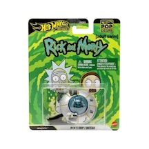 Premium - Rick's Ship/bateau - Rick And Morty 1/64 Pop Culture - Jhw95 Açık Bej