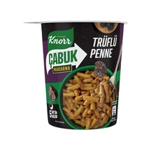 Knorr Çabuk Makarna Pot 65g Trüf Mantarlı Pratik Lezzet - 8 Adet Tarı