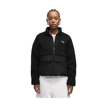 Puma Re:fibre Sherpa Kadın Siyah Günlük Stil Ceket 69456701