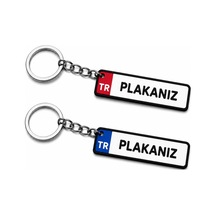 Kişiye Özel Plaka Anahtarlık Tüm Renkler Plakalık Anahtarlık Plaka Versiyon