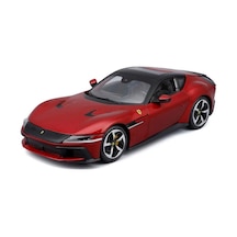 1/24 12 Cilindiric Kırmızı Model Araba Çok Renkli