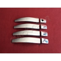 Markadan Opel Signum Krom Kapı Kolu 2003-2008 4 Kapı Paslanmaz  Çe