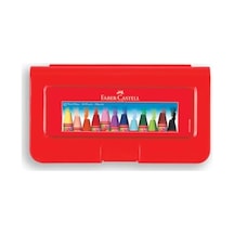 Faber-castell Altıgen Pastel Boya, 12 Renk, Plastik Kutu, Yumuşak Ve Canlı Renkler, Rahat Kullanım, Etkili Uygulama 103 Ivory