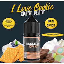 Nuclear 30 Ml Dıy Kit I Love Cookie Gıda Aroması 6 Ml Aroma İçerir