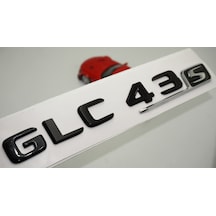 GLC43S Bagaj Parlak Siyah ABS 3M 3D Yazı Logo