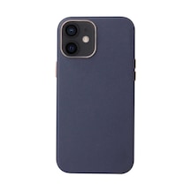 Apple iPhone 12 Uyumlu Klfs Leathersafe Wireless Kılıf-lacivert Lacivert