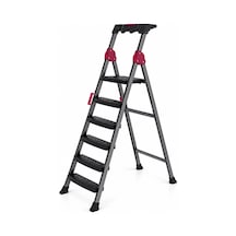 5+1 Basamaklı Metal Merdiven 150kg.taşıma 5468