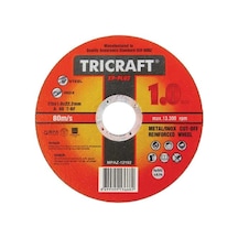 Tricraft İnox Metal Kesici Taş, 115 X 1.0 X 22 Mm, 25 Adet