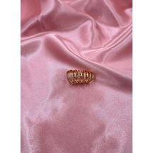 Bb Pirinç Kaplama Örgü Model Küpe